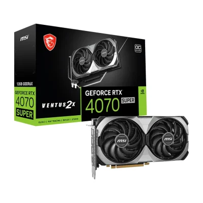 Видеокарта MSI GeForce RTX 4070 SUPER Ventus 2X 12 ГБ GDDR6X