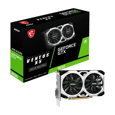 Видеокарта MSI GeForce GTX 1650 Ventus XS 4 ГБ GDDR6
