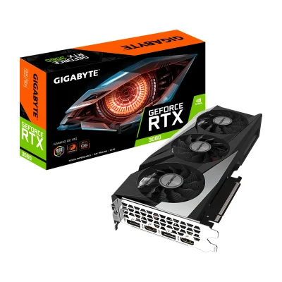Видеокарта Gigabyte GeForce RTX 3060 Gaming OC 12 ГБ GDDR6, Б.У